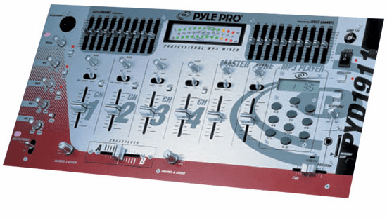 Pyle DJ 19" Rack Mount Mp3 Player with Usb On/Off Switch and Port PYD1911