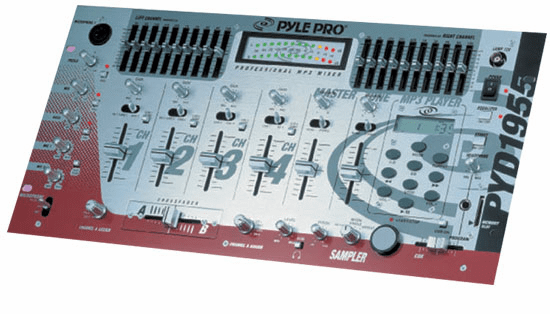 Pyle DJ 19" Rack Mount Mp3 Player with Usb On/Off Switch and Port PYD1955
