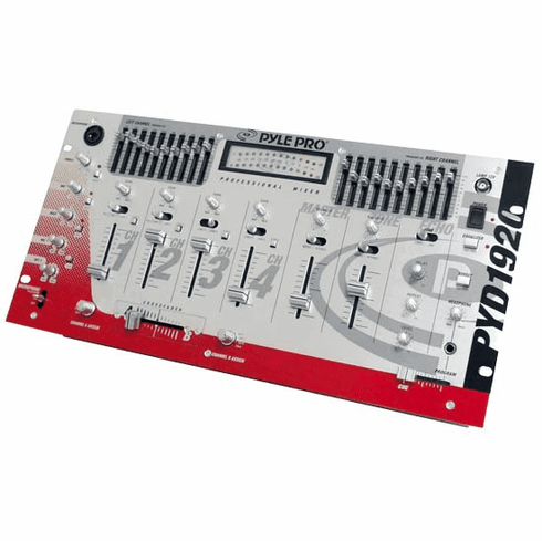 Pyle DJ Four Channel Professional Mixer PYD1920