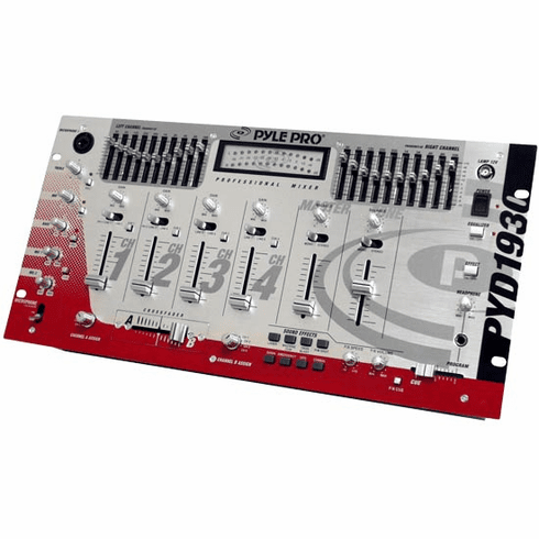 Pyle DJ Four Channel Professional Mixer PYD1930