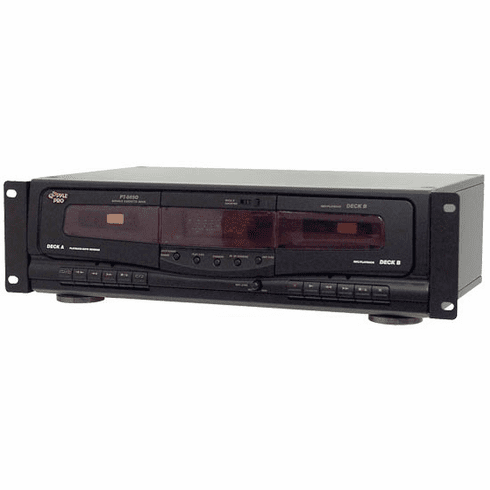 Pyle Dual Auto-Reverse Cassette Deck PT669D