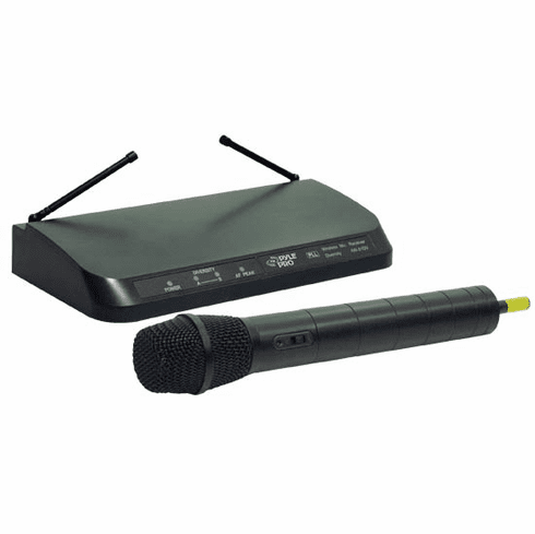 Pyle PLL Synthesized Wireless Microphone w/Receiver  PDMW400HD