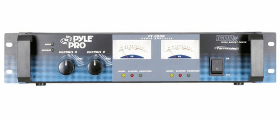 Pyle Pro 1600 Watt Power Amplifier PT3200