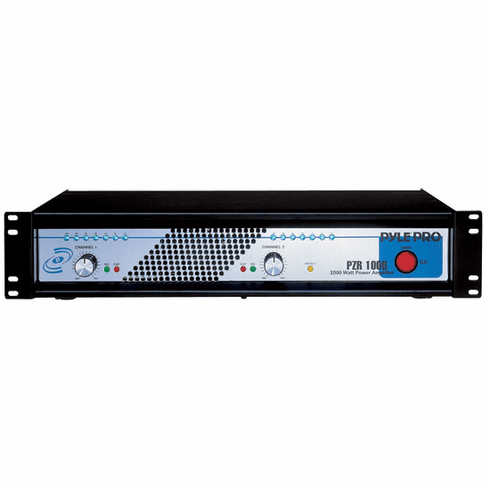 Pyle Pro 19" Rack Mount 2000 Watt Power Amplifier PZR1000