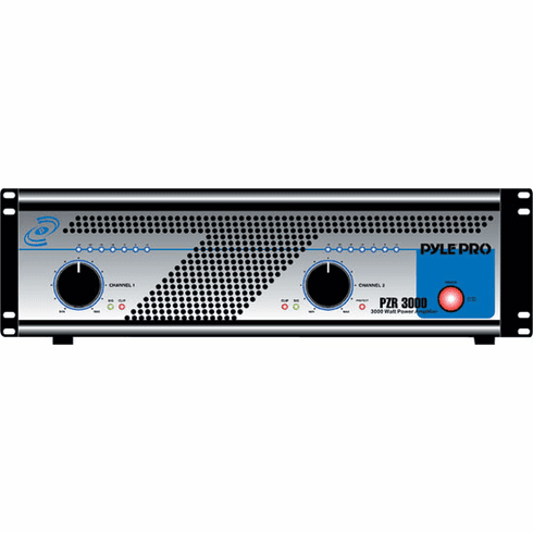 Pyle Pro 19" Rack Mount 3000 Watt Power Amplifier PZR3000