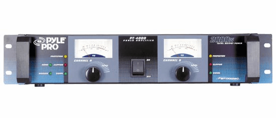 Pyle Pro 2000 Watt Power Amplifier PT4000