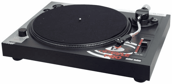 Pyle Pro Belt-Drive Manual Turntable PLTTB1