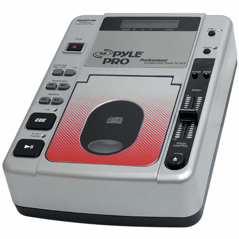 Pyle Pro DJ Tabletop Single CD Player PDCDTP100
