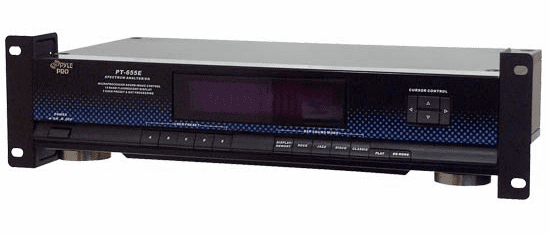 Pyle Spectrum graphic Analyzer Equalizer Rack Mount PT655E