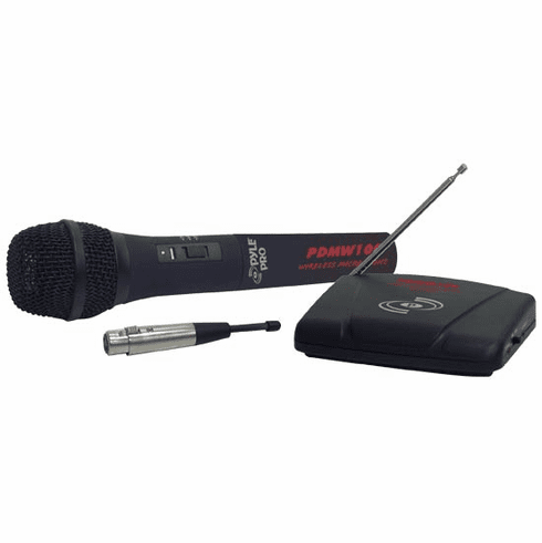 Pyle Wireless Microphone w/Receiver PDWM100