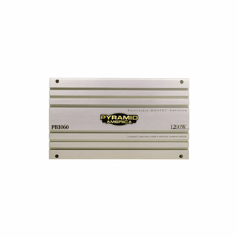 Pyramid 1200 Watt 4 Ch. Bridgeable Amplifier PB1060