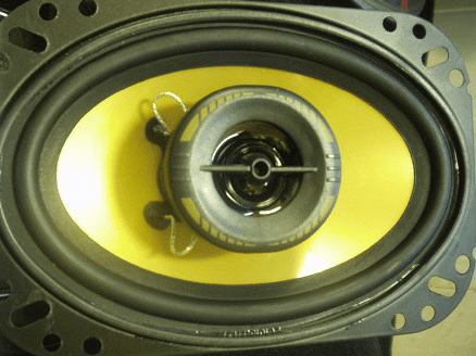 Pyramid 4" x 6" 2way<br>car speakers  160w