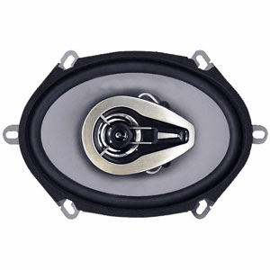 Pyramid 5777     5 x 7/6 x 8 3-Way Triaxial Speaker w/Chrome Basket & Cone