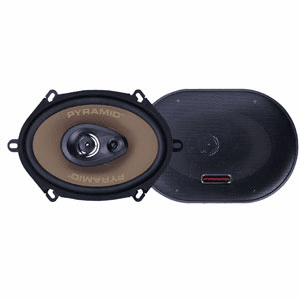 Pyramid 5780G     5 x 7 3-Way Triaxial Speaker w/Bronze Polyproylene Cone