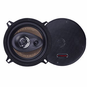 Pyramid 580G  5.25  Inch 3-Way Speaker w/Bronze Polyproylene Cone