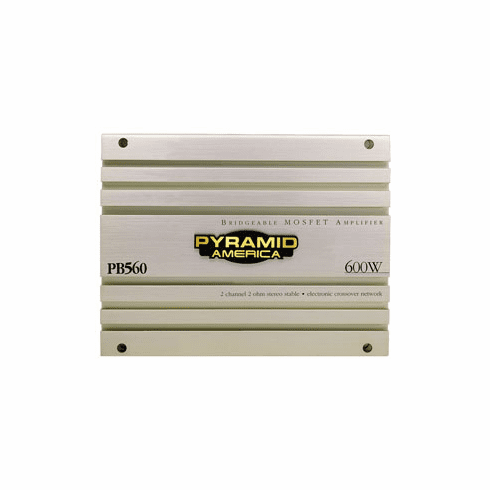Pyramid 600 Watt<br> 2 Channel Bridgeable Amplifier PB560