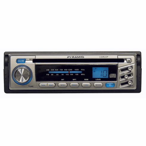 Pyramid CDR22P     AM/FM Receiver CD Player w/Anti-Theft Pull Out