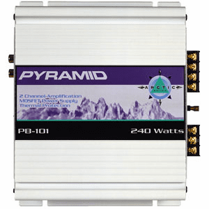 Pyramid PB101     240 Watt 2 Channel Amplifier