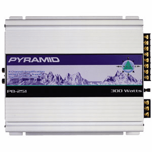 Pyramid PB251     300 Watt 4 Channel Amplifier