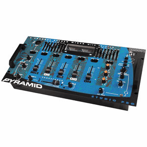 Pyramid PM8001     Professional DJ Mixer w/Digital Echo System