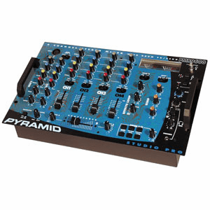 Pyramid PMR9600     Professional DJ Mixer w/Digital Drum Effects