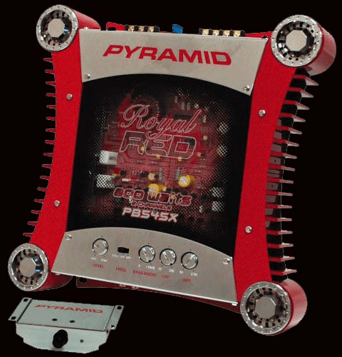 Pyramid Royal Red  2-Channel 800 Watt Amp PB545X