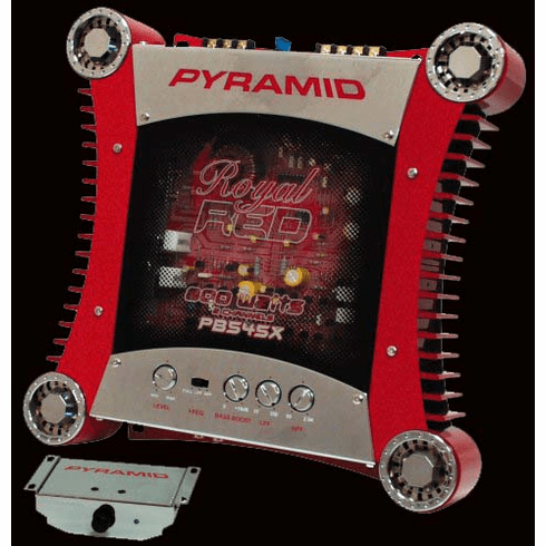 Pyramid Royal Red 2-Channel 800 Watt Amp PB545X