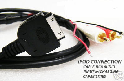 RCA iPod Connection Cable - Audio