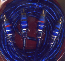 Rca PRO Series 12 Ft Stereo Cable Blue