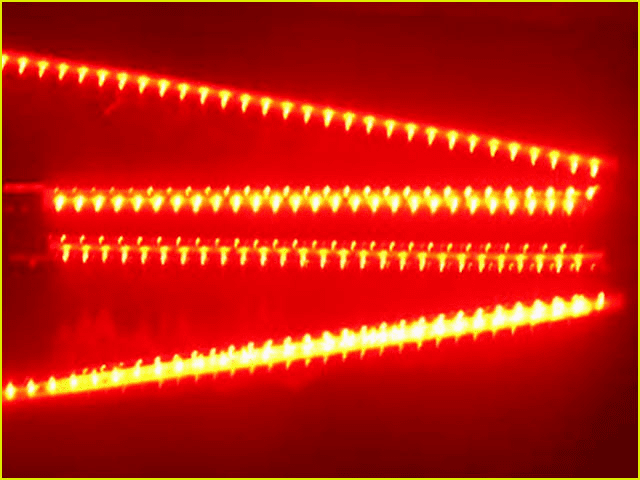 Red 4 pc Hyper Led Underbody Kit - 2004 Series 2 - WIDE LED's