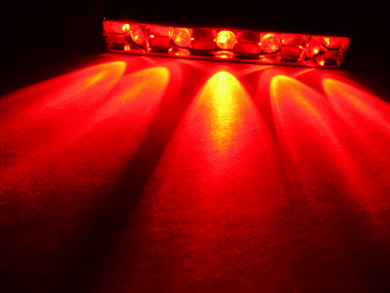 Red 5 Led Laser Lights - Glow in Street
