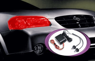 Red Head Light Flashers - Led Security Alarm