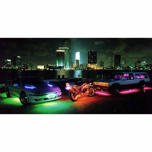 RED NEON Underbody Kit <BR> (4 Neon Tubes) LiteGlow