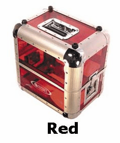 Red Transparent Record Case Odyssey KLP070