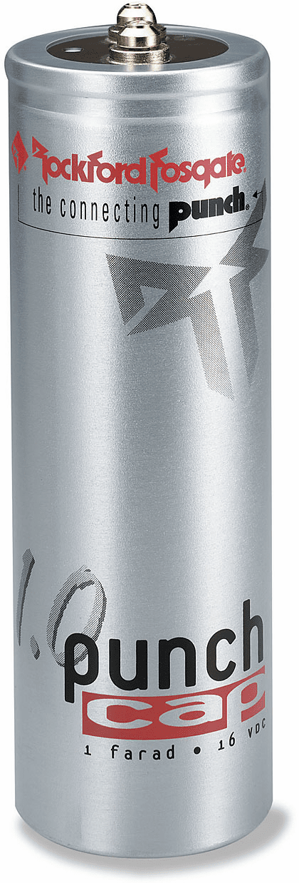 Rockford Fosgate Capacitor 1.0 Farad Cap  CP7400
