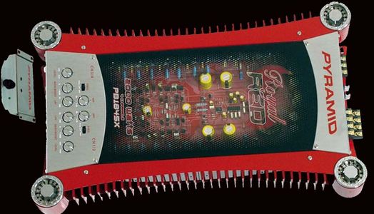 Royal Red Car Amp Series