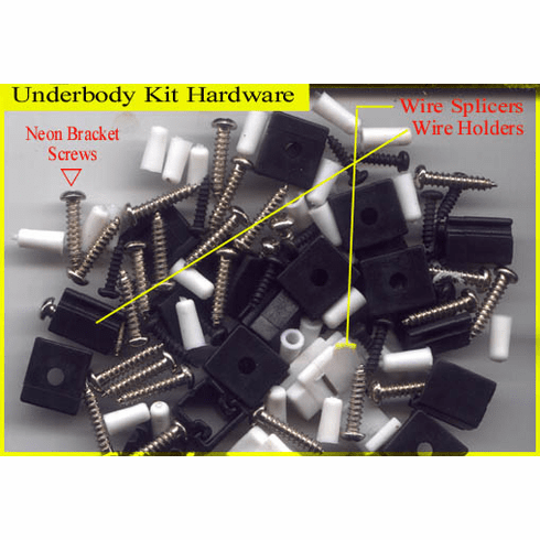 Screws/Wire Holders for Underbody Kit (Extra Hardware)