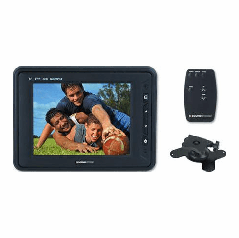 Sound Storm 6" TFT headrest Video Monitor w/ Remote