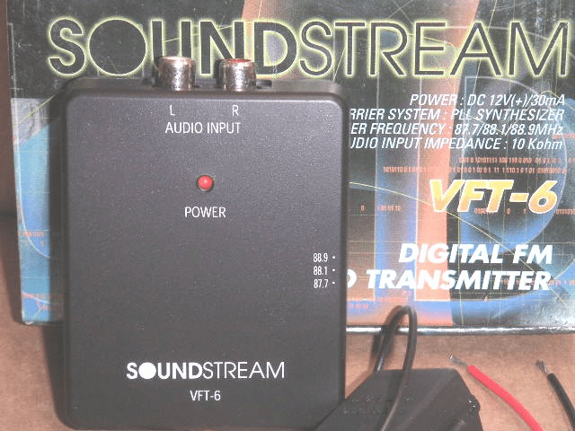 Soundstream - Fm Modulator 3 ch. Digital Stereo -