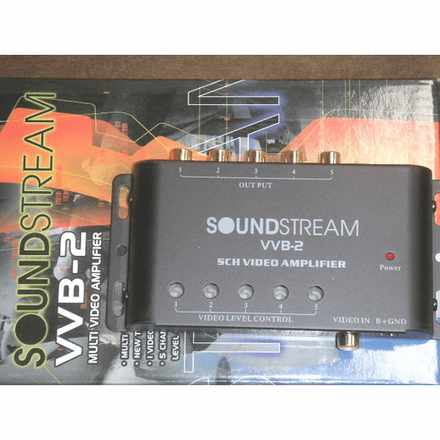 SoundStream -  Video Amplifier 1 Input  / 5 Output - Booster