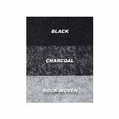 Speaker Cabinet Carpet - Black, Charcoal or Grey_Rock - Full Role 4 x 150 feet