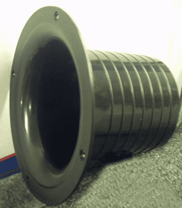 Speaker Port Pro Flared  - 4"D x 5"L [7" Tip]