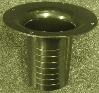 Speaker Tuning Port Flared  - 3"D x 5"L x [6"Tip] out of stock