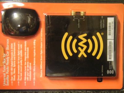 TERK XM UNIVERSAL TUNER BOX FOR SATELLITE READY CAR STEREOS