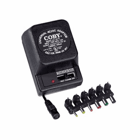 UL APPROVED UNIVERSAL POWER A/C ADAPTER 500mA