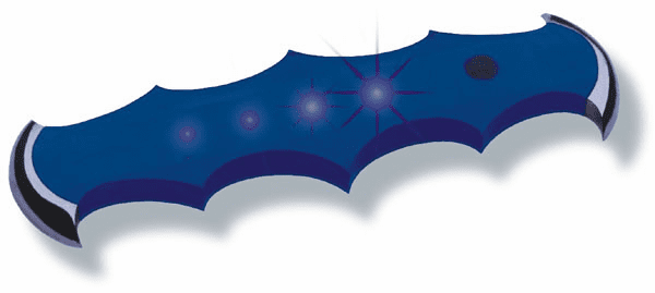 Varad Gothic Alarm LED Scanner Blue