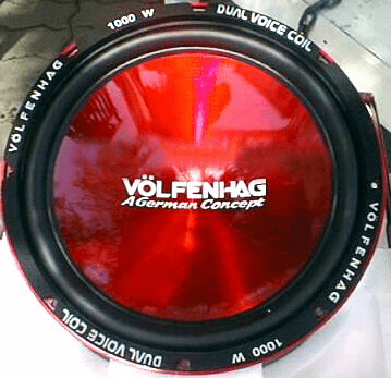 Volfenhag 12" Sub Woofer Competition Speaker 1000W ZX-4712