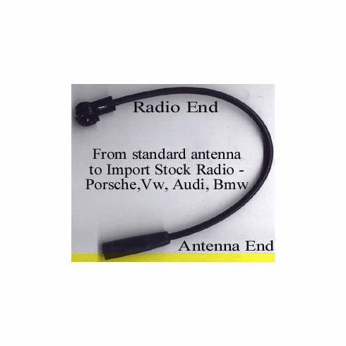 vw-7 Antenna Adaptor [Stock Car Radio To  Antenna]