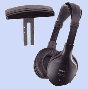 Wireless Headphones w/IR Transmitter