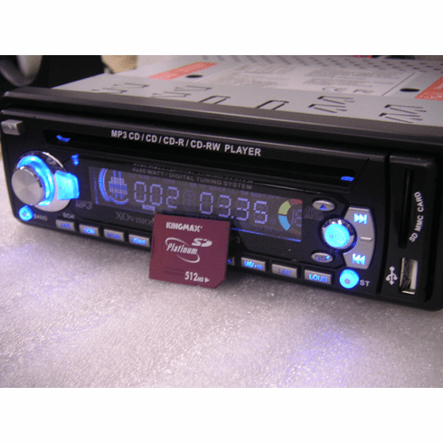 Xo USB SD Reader MP3/CD Indash Car Stereo